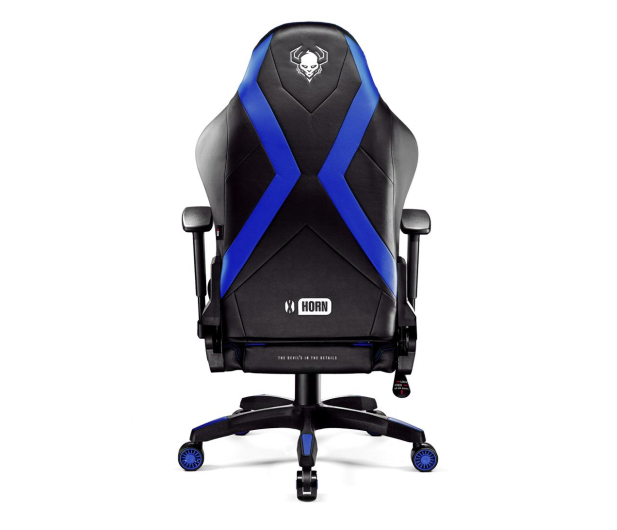 DIABLO Chairs X-Horn 2.0 Normal Size czarno-niebieski - 1208655 - zdjęcie 4